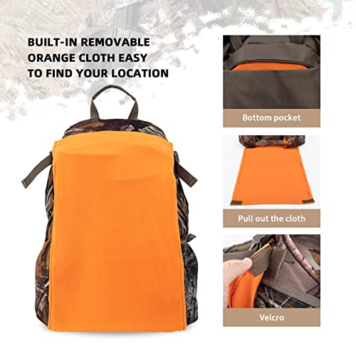 BLISSWILL Outdoor Hunting Daypack for Rifle and Bow