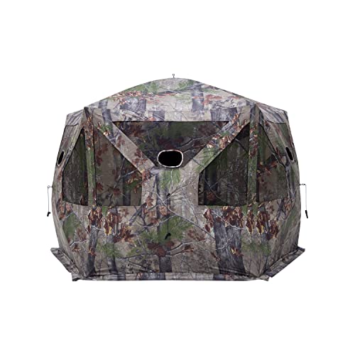 Barronett PT550BW Pentagon Portable Hunting Blind, Bloodtrail Camo