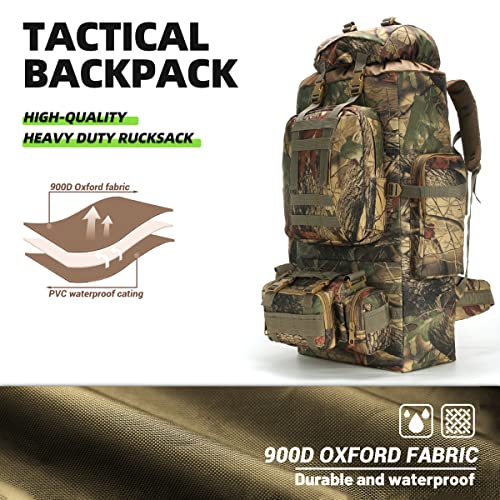 King'sGuard 100L Military Camping Hiking Backpack