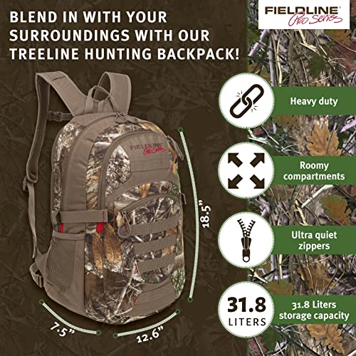 Fieldline Treeline PRO Series Tactical Hunting Backpack Camo