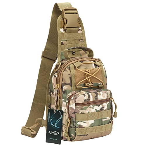 Outdoor Tactical Military Sport Sling Shoulder Backpack