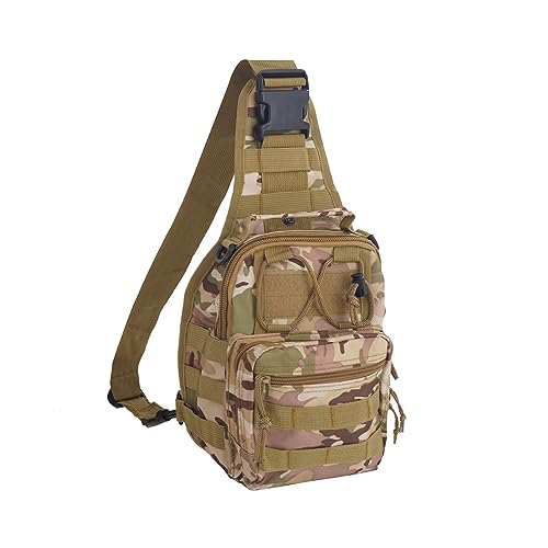 Outdoor Tactical Shoulder Sling Backpack for Hunting and Fishing
