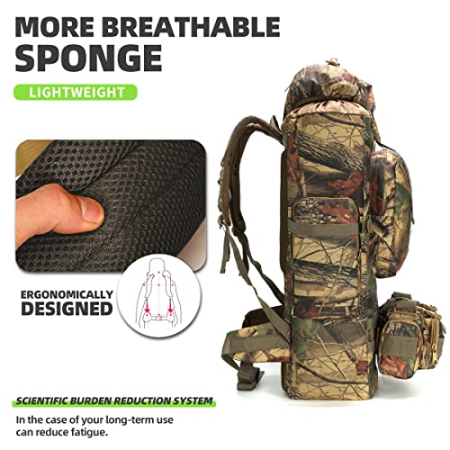 King'sGuard 100L Military Camping Hiking Backpack