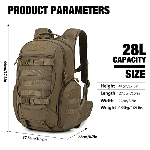 Mardingtop Tactical Military Molle Hiking Backpack 28L
