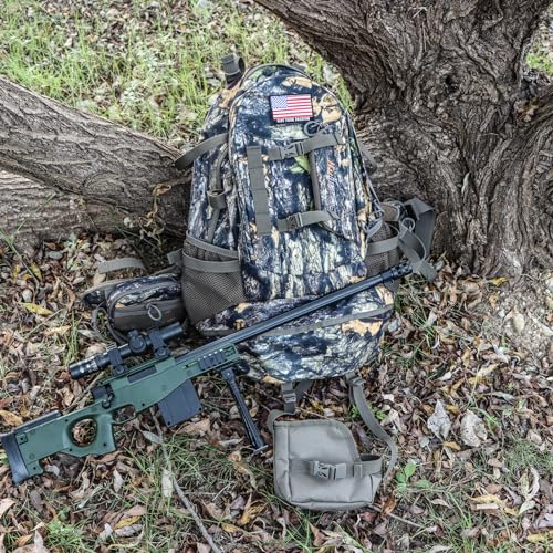 YVLEEN Camo Hunting Backpack for Men, Large Capacity