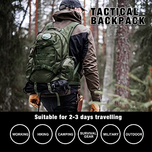 Mardingtop Tactical Military Molle Hiking Backpack 28L