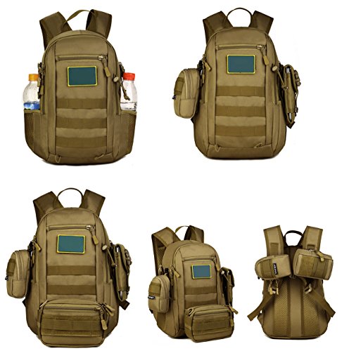 HUNTVP Mini Military MOLLE Backpack for Hunting/Camping/Trekking