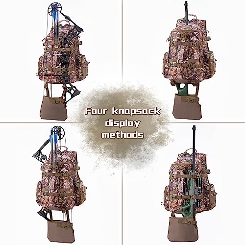 BLISSWILL Large Hunting Backpack with Weapon Compartment