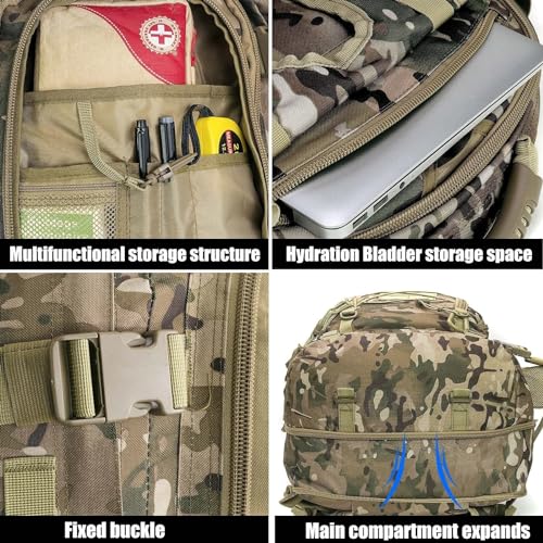 Miramrax Tactical Backpack for Hunting, Fishing, Camping, Trekking