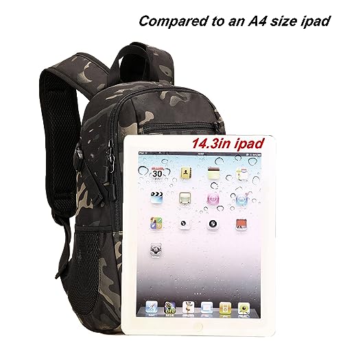 ArcEnCiel 10L Mini Tactical Backpack with Patch