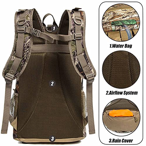 MERALIAN Hunting Daypack for Bow or Rifle with Rain Cover