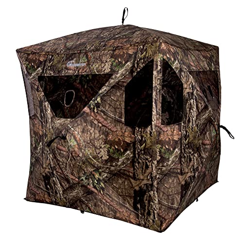 Ameristep Brickhouse Hunting Blind - Mossy Oak, 3-Person
