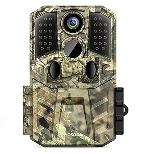 WOSODA 30MP 1920P Trail Camera with Night Vision