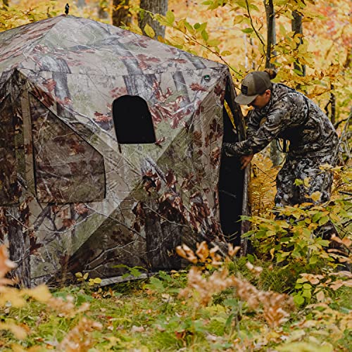 Barronett PT550BW Pentagon Portable Hunting Blind, Bloodtrail Camo