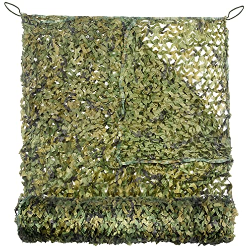 Woodland Camo Netting for Hunting, Shooting, Party Decoration