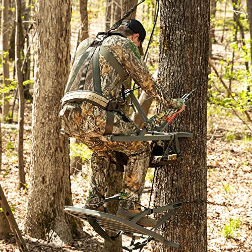 Summit Mini Viper Edge Climbing Tree Stand, Mossy Oak