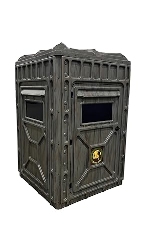 High-Density Plastic Deer Hunting Blind for 2-3 People