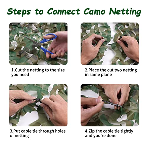 Premium Camo Net Bulk Roll for Hunting and Shooting