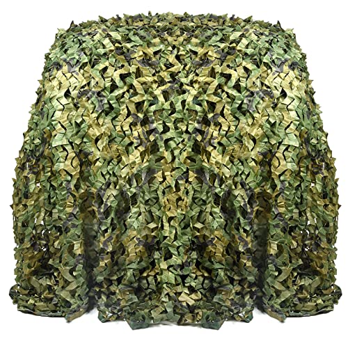 Woodland Camo Netting for Hunting, Shooting, Party Decoration