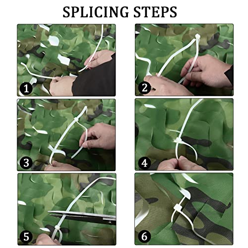 Senmortar Camo Netting: Bulk Roll 190T Tree Camo