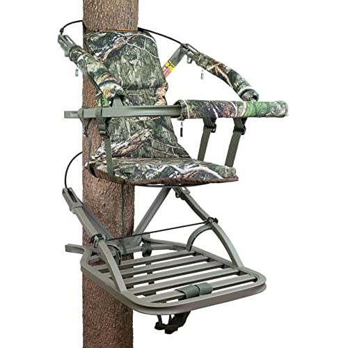 Summit Treestands Viper SD Climbing Treestand in Mossy Oak
