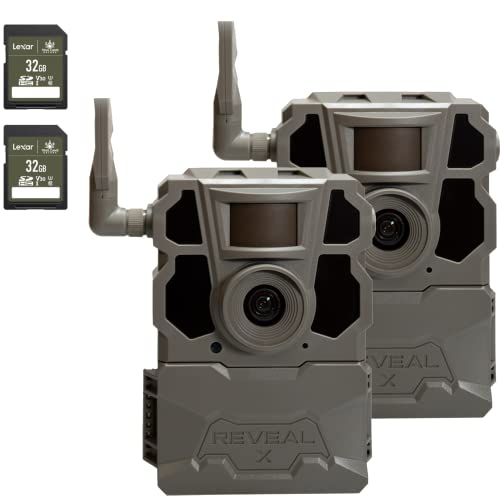 2-Pack TACTACAM Reveal X Gen 2.0 LTE Trail Camera