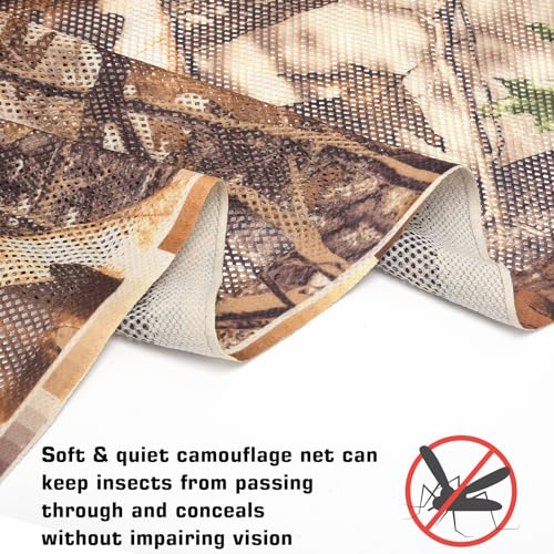 Flyego Camo Netting for Duck Hunting, Tree Stand