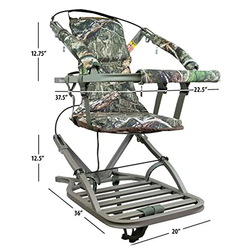 Summit Treestands Viper SD Climbing Treestand in Mossy Oak