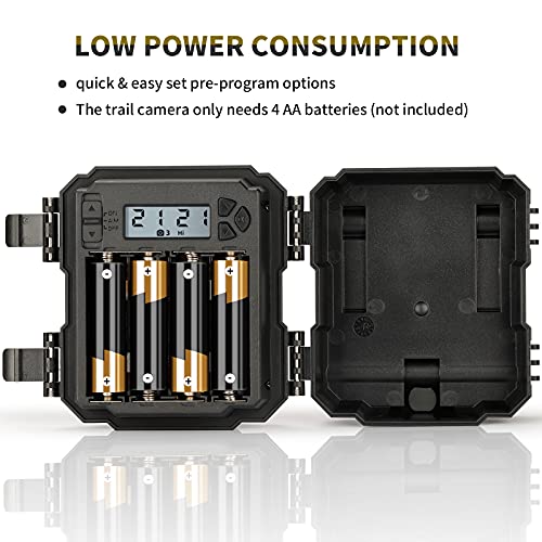 WOSPORTS 24MP Mini Game Hunting Camera Night Vision