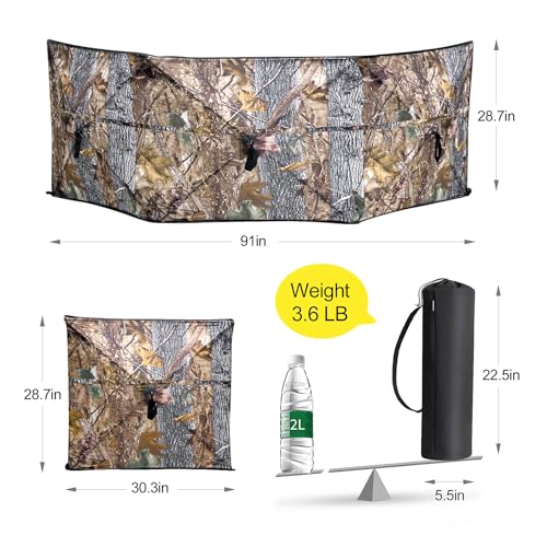 WTVIDAS Pop Up Ground Blind, ideal for hunting