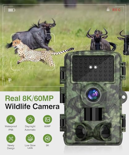 Dargahou 8k 60MP Trail Camera with WiFi