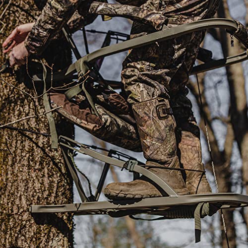 Summit Treestands Viper SD Climbing Treestand in Mossy Oak