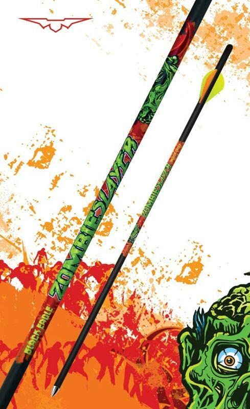 Zombie Slayer X-Bow Fletched Arrows - .003" 6 Pack