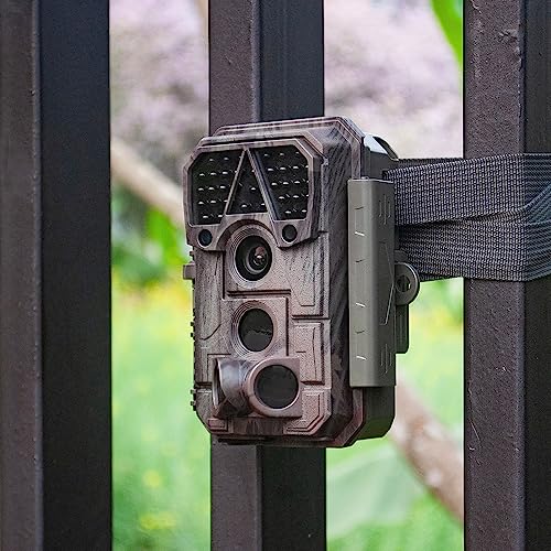 Meidase Trail Camera: 48MP, 1296p, 100ft Night Vision