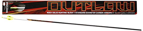 Black Eagle 350 Outlaw Fletched Crested Arrows (6 Pack)