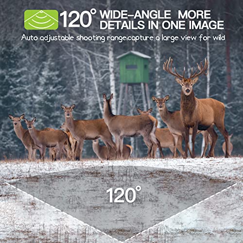 Punvoe 2 Pack Trail Camera 24MP 1080P Game Camera