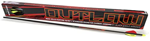 Black Eagle Outlaw Fletched Arrows - 6 Pack