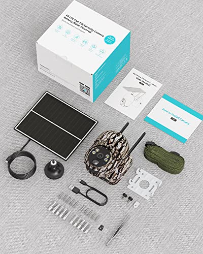 Ebitcam 4G LTE Trail Camera Gen 3.0 Wildlife Kit