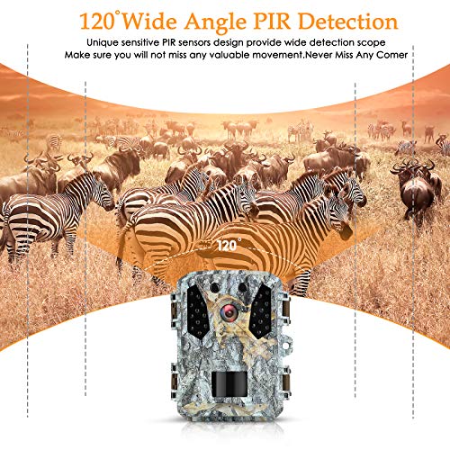 Hawkray Trail Camera 20MP 1080P with Accessories