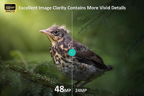 Meidase Trail Camera: 48MP, 1296p, 100ft Night Vision