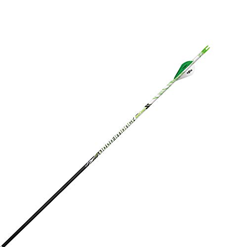 6-Pack Black Eagle Deep Impact Fletched Arrows-400 Spine