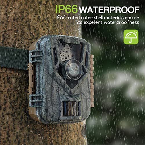 Punvoe 2 Pack Trail Camera 24MP 1080P Game Camera