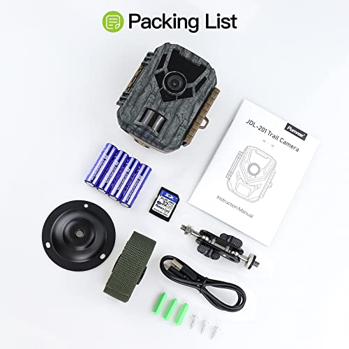 Punvoe 2 Pack Trail Camera 24MP 1080P Game Camera