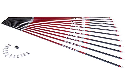 Carbon Express 50752 Maxima RED Arrow Shaft, Size 350