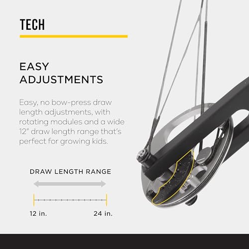 Diamond Archery Atomic Compound Bow, 29lb Draw, Right Hand