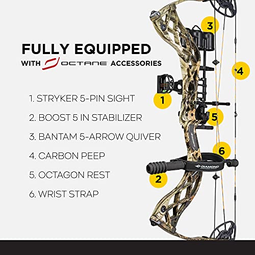 Diamond Archery Deploy SB Breakup Camo LH 70lb Bow