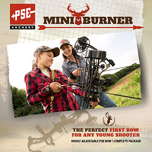PSE ARCHERY Mini Burner Compound Bow Hunting Set