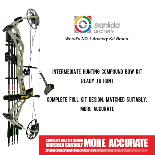 Sanlida Dragon X9 Compound Bow Package for Adults