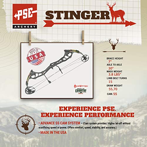 PSE ARCHERY Stinger Compound Bow Left Hand Black