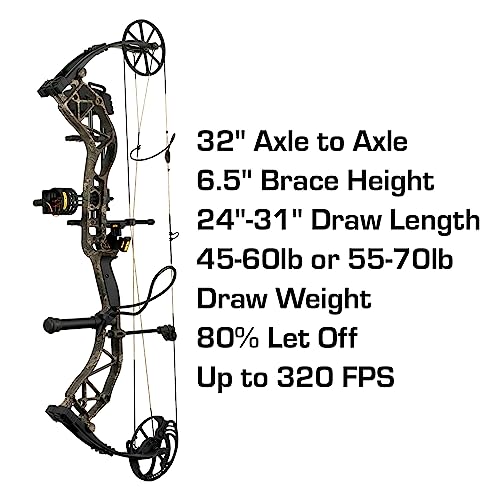 Bear Archery ADAPT Adult Compound Bow Package 70lb
